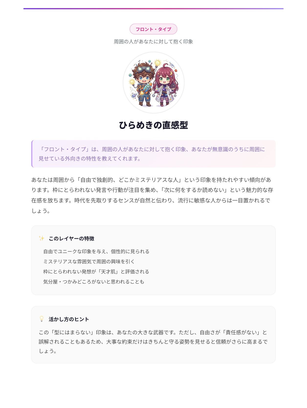 フロントレイヤー